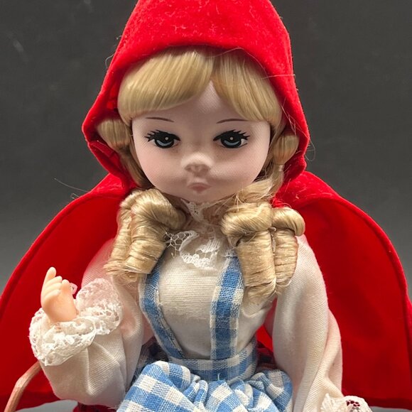Vintage Bradley Dolls Original Little Red Riding Hood 1977 Big Eyes Storybook‎ - Picture 5 of 10